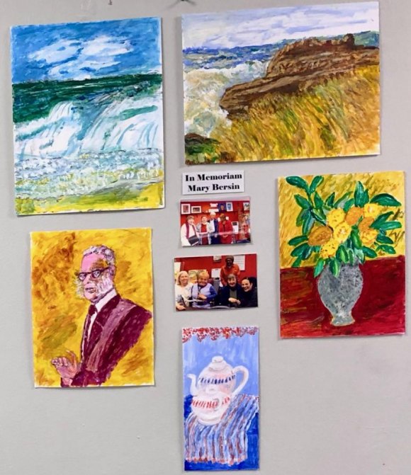 Senior Center Art Salon, Loving Creativity Senior Center Art Salon, Loving Creativity